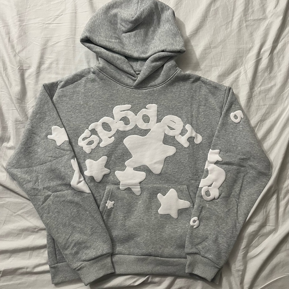 Sp5der Beluga Hoodie Gray